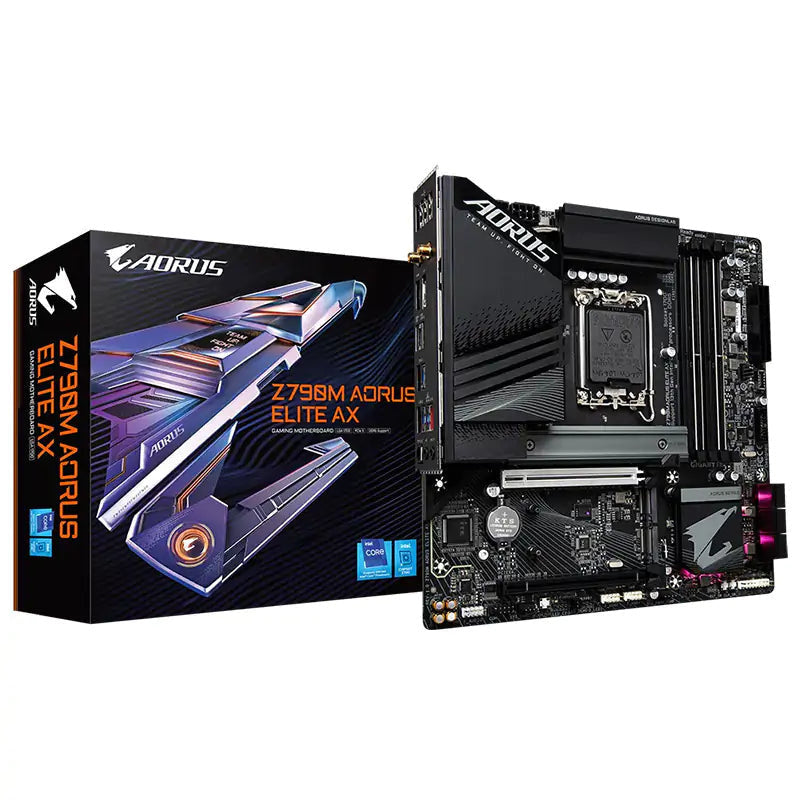 Gigabyte Z790M Aorus Elite AX mATX LGA 1700 Motherboard