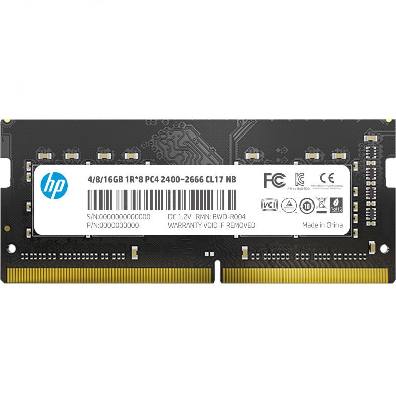 HP 7EH97AA DDR4 4GB 2666MHz SODIMM RAM