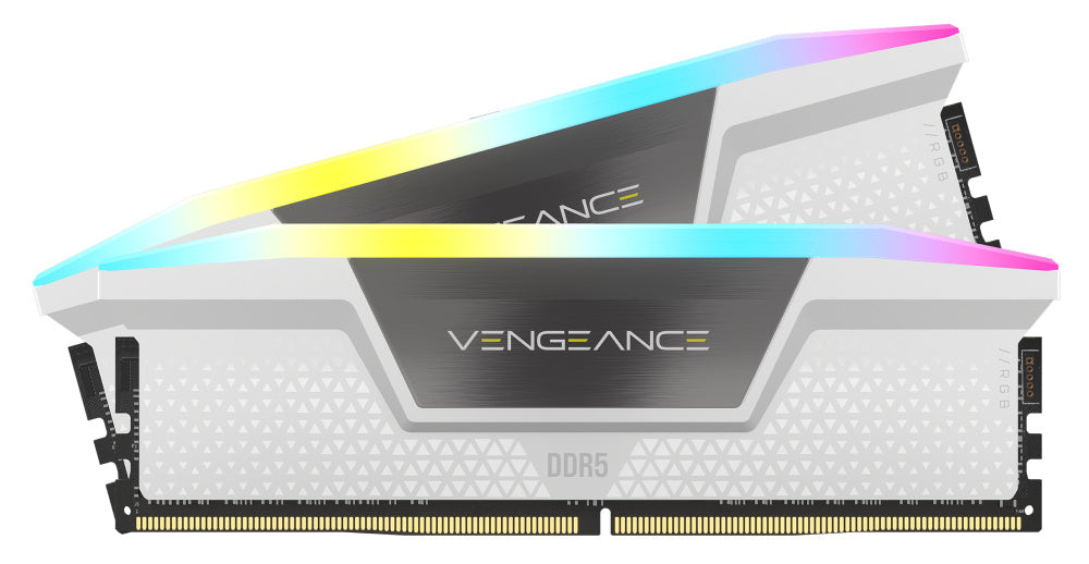 Corsair Vengeance RGB DDR5 32GB White 5200MHz (Kit of 2X16GB)
