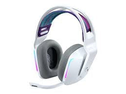 Logitech 981-000886, G733 LightSpeed, Wireless RGB Gaming Headset, 1 Year Warranty white