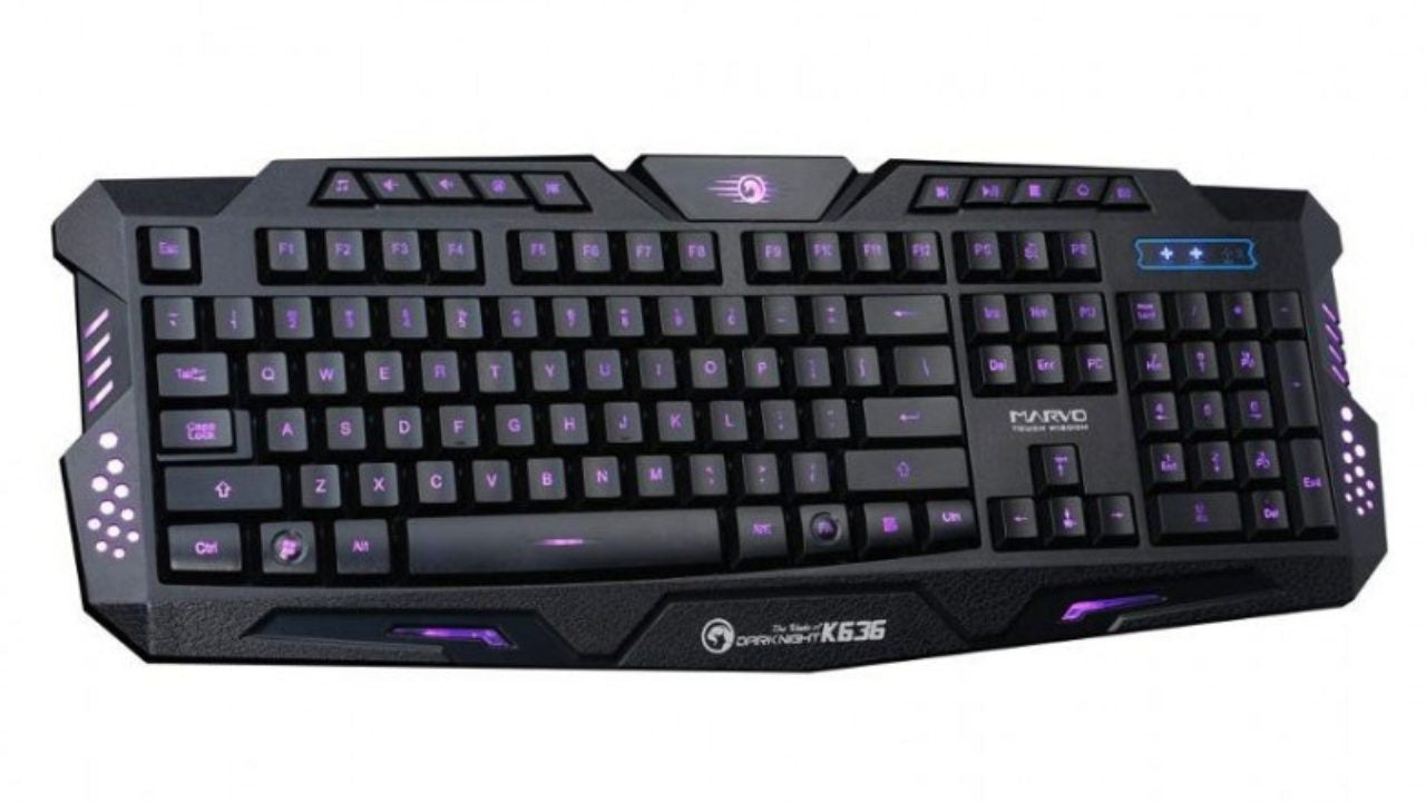 Marvo Scorpion K636 RGB Membrane Gaming Keyboard