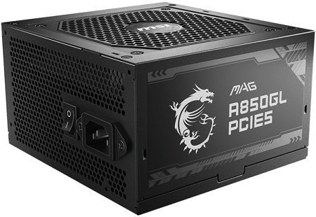 MSI MAG A850GL 850W Fully Modular ATX Power Supply