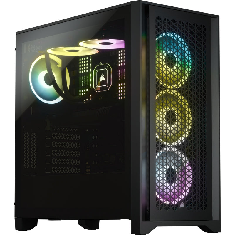 Corsair iCUE 4000D RGB Mid-Tower TG Black Case