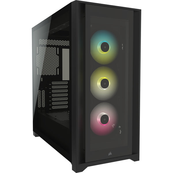 Corsair iCue 5000X RGB Mid-Tower Tempered Glass Case